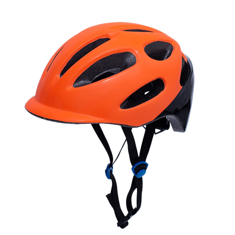 Adult urban bike helmet - adjustable fit system for Men Women, Orange color CL-19 model (4)
