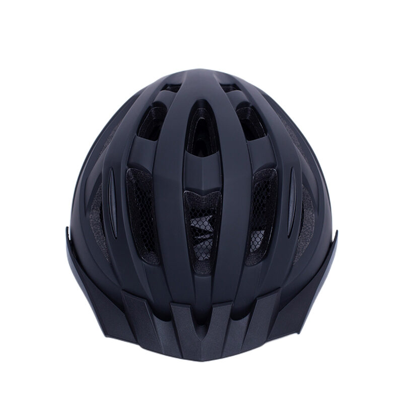 Street bike helmets with LED light, bicycle helmet for Men&Women cycle helmet with detachable visor (5)